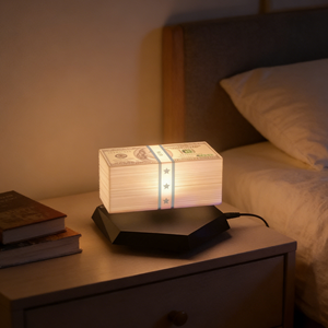 Veilleuse décorative à lévitation magnétique, thème <span class=keywords><strong>Grand</strong></span> Theft <span class=keywords><strong>Auto</strong></span> Vice City, art moderne, technologie de pointe, style gangster dollar américain, jouet - Product Image 2