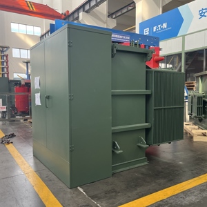 Высоковольтный трехфазный трансформатор на опорном шасси 750 кВА, <span class=keywords><strong>1600</strong></span> кВА, 2000 кВА, 2500 кВА, 34.5 кВ, 23 кВ, 12 кВ - 12470 В, 240/120 В, сертифицированный CE - Product Image 4