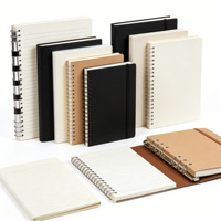 Carnets personnalisés en gros avec logo, journaux à spirale sur mesure, impression de couverture personnalisable, impression sur papier d'art et film