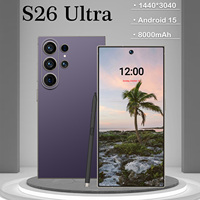 Teléfono Móvil Desbloqueado de Alta Calidad S26 Ultra Smartphone con 1TB de Almacenamiento Real, Pantalla de 7 Pulgadas, Teléfono Celular 4G 5G Android S26ultra