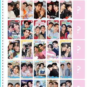 144 pièces/boîte Thaïlande GMMTV CP Pack d'enveloppes de cartes aléatoires GeminiForth WilliamEst Forcebook DAOUOFFROAD Collection Vente en gros - Product Image 5