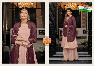 คุณภาพพรีเมี่ยมการออกแบบล่าสุด Georgette เย็บปักถักร้อยทำงาน Salwar Kameez กับ Dupatta ผู้หญิงแฟชั่นผู้ผลิต - Product Image 2