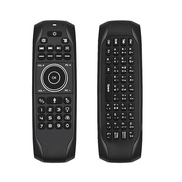 BOXPUT G7R PRO Russian Mini Keyboard Backlit Voice Air Mouse Gyro IR Learning 2.4G Wireless air Mouse Remote Control for TV BOX