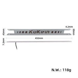 Original Kukirin G4 Left Side Bottom <b>Panel</b> Side <b>Lights</b> for Kukirin G4 Max Electric Scooter Side <b>Light</b> Replacement Parts - Product Image 2