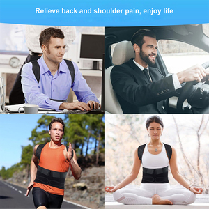 Correcteur de posture portable réglable de haute qualité, professionnel, durable, respirant, avec soutien dorsal et soulagement de la douleur - Product Image 4