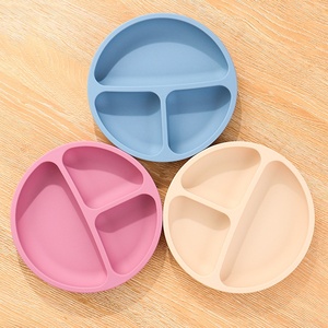 Ciotola per l'Alimentazione del Bambino dal Design Minimalista, Piatto in Silicone per l'Addestramento all'Uso delle Cucine e Piatti Supplementari - Product Image 3