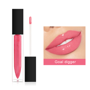<span class=keywords><strong>Gloss</strong></span> à lèvres <span class=keywords><strong>pailleté</strong></span> pour marque privée, fournisseur OEM ODM, brillant, végétalien, en gros, transparent, <span class=keywords><strong>rose</strong></span>, effet brillant - Product Image 5