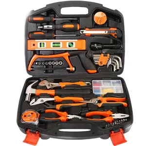 106PCS dụng cụ cầm tay Set hot Tool Kit bán gia đình sử dụng an toàn khuyến mại bộ công cụ