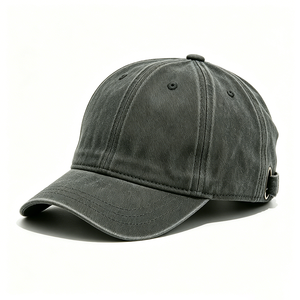 Vintage Washed Cotton 6-Panel <b>Baseball</b> <b>Cap</b> Unstructured Distressed Dad Hat Adjustable Retro Soft Common Letter <b>Cap</b> for Men Women - Product Image 3