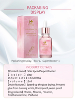 Prêt à expédier : Gel fixateur super résistant pour cils, colle à cils, bonder waterproof, tenue 8 semaines, super bonder