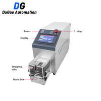 Machine à dénuder les câbles électroniques multi-brins pneumatique portable haute précision DG-616