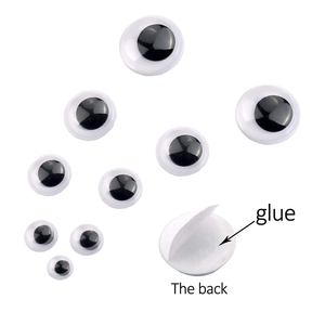 800pcs 자체 접착 흔들리는 구글 인형 눈 움직이는 시뮬레이션 만화 동물 안구 DIY 유치원 어린이 공예 용품 - Product Image 3