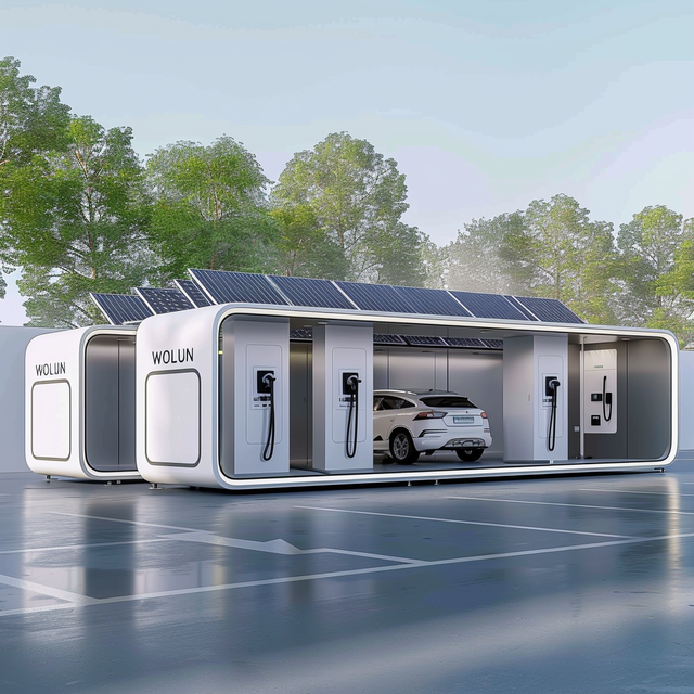 480KW-960KW Customizable Solar-Powered EV Charger Kit New DC Station with Integrated Solar System