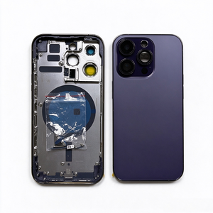 ฝาหลังแบตเตอรี่พร้อมเลนส์กล้องสำหรับ iPhone 14 pro 14 Pro max อะไหล่เปลี่ยนฝาหลัง ขายส่ง มีบริการสั่งซื้อจำนวนมาก - Product Image 3