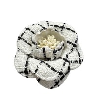 Broche Camélia en Tissu, Accessoire de Vêtement Sportif, Gadget Amincissant pour la Taille, Modèle Quatre Saisons