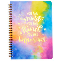 Kit de journal DIY pour filles, ensemble de papeterie coloré avec carnet à spirale, stylos, autocollants, ruban washi et accessoires