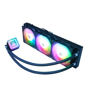 高端锐泉集成RGB液冷CPU散热器 OEM/ODM水冷散热器 120mm CE/FCC/RoHS认证电脑机箱 - Product Image 1