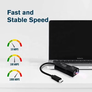 외부 1000Mbps 네트워크 카드 고속 USB C Type C <span class=keywords><strong>3</strong></span>.1-RJ45 기가비트 이더넷 어댑터 케이블 1000Mbps 네트워크 카드 - Product Image 3