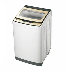 Deterjan kutusu ile sertleştirilmiş cam kapak otomatik Motor sistemi 8.5kg 2023 çamaşır yıkama makinesi