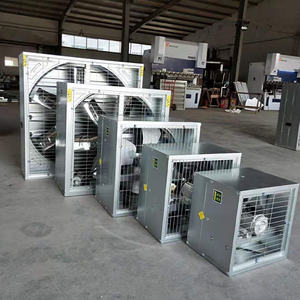 Ventilateur d'extraction pour serre chinois 600 mm 60 pouces 12000 m³/h avec volet 220 V sur pied facile - Product Image 3