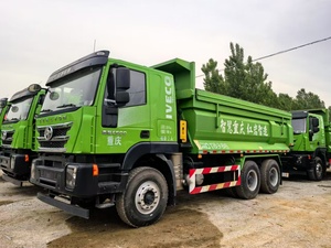 Camion benne Hon-gyan Genlyon 6x4 390HP Euro 5 avec essieu HanDe et cylindre HYVA, boîte de vitesses 12 rapports 390HP - Product Image 1