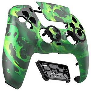 Corrosion Magic Pattern LUNA Redesigned Custom <b>Gamepad</b> Case Replacement Shell for PS5 Controller Faceplate with Touchpad Cover - Product Image 1