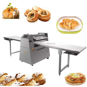 Machine automatique à étaler la pâte à galette, machine à laminer la pâte à gâteau breton, machine à rouler les mille-feuilles, <span class=keywords><strong>boulangerie</strong></span> industrielle - Product Image 4
