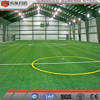 Bâtiment de structure en acier de haute qualité, préfabriqué, salle de football en salle, structure en acier, bâtiment de stade de football