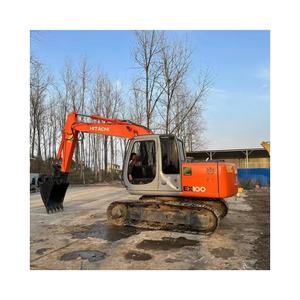 Prix bas 95% nouvelle construction d'occasion d'occasion Mini machine d'excavatrice Hitachi Ex100 d'occasion sont disponibles à la vente à bas prix - Product Image 1