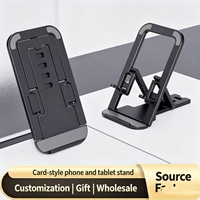Support de téléphone pliable pour bureau, support réglable pour tablette mobile, support portable pour regarder des vidéos