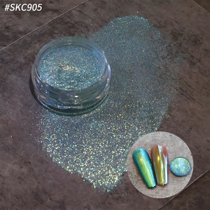 Pigmento Camaleón Azul, <span class=keywords><strong>Polvo</strong></span> <span class=keywords><strong>de</strong></span> Mica Cosmético Suelto para Sombras <span class=keywords><strong>de</strong></span> Ojos, Efecto Duocromo, Brillo Vegano, <span class=keywords><strong>Polvo</strong></span> <span class=keywords><strong>de</strong></span> <span class=keywords><strong>Hadas</strong></span> Aurora Camaleón - Product Image 5