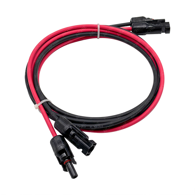 2.5mm2 4mm2 6mm2 Solar PV DC Cable Custom Solar Connector Extension Cables UV Resistant DC PV Wire Harness