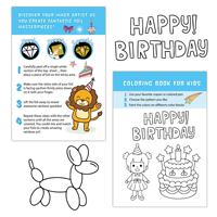 Art Magique Artisanat Activité Feuille Anniversaire Art pour Enfants Petits Kits d'Artisanat Fournitures DIY Activité Créative enfants Cadeaux pour Jouets de Voyage