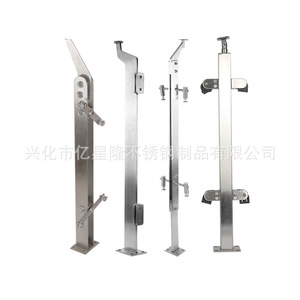 MegaTron 304 Stainless Steel Stair Column Modern Design For Engineering Projects - Product Image 3