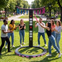 Machine de réflexes LED Hot Sale : Jeu d'arcade de réaction rapide pour enfants et adultes