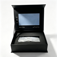 Boîte cadeau vidéo personnalisée de luxe avec grand écran LCD et insert en EVA pour la présentation de produits haut de gamme et la promotion de la marque