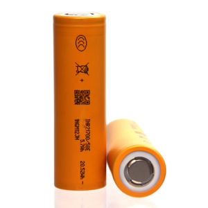 Ad alta capacità 21700 58E 3.64v 5330mAh INR21700 10A batteria ricaricabile agli ioni di litio cilindrica per 21700 58E - Product Image 1