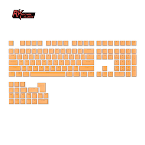 Royal Kludge Factory supply double shot injection translucent background <strong>pudding</strong> <strong>keycaps</strong> mechanical keyboard <strong>keycaps</strong> - Product Image 4