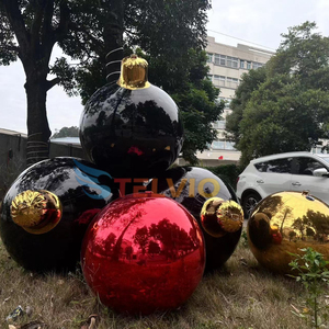 Vàng Màu Xanh Lá Cây Màu Đỏ <span class=keywords><strong>Inflatable</strong></span> Gương Bóng Giáng Sinh Bóng Sáng Bóng Đồ Trang Trí Giáng Sinh Bóng Trang Trí Cho Tổ Chức Sự Kiện Bên Lều - Product Image 6