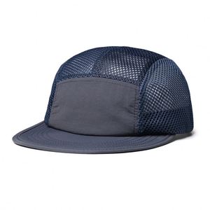 Gorra deportiva impermeable de alta calidad con imagen de verano, gorra deportiva con logotipo personalizado, gorra de béisbol de secado rápido con 7 paneles de malla Snapback - Product Image 2