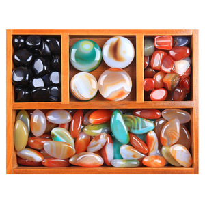 Giá bán buôn màu đen tự nhiên sỏi đá cảnh quan trang trí tự nhiên sông đá sỏi - Product Image 5