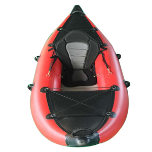 Assis sur le dessus de la main en kayak de pêche pédale <span class=keywords><strong>d</strong></span>'entraînement kayak/plastique 1 Personne canoë - Product Image 3