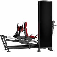 Presse à jambes horizontale à charges individuelles, équipement de fitness professionnel pour salle de sport, appareil d'entraînement des membres inférieurs pour les quadriceps et les fessiers