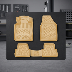 Alfombrilla de Piso 3D Beige de Diseño Especial para Nissan Qashqai 2006-2013, Talla Única, Turquía - Product Image 3