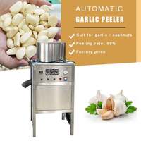 FX-128S Automatische RVS 304 Knoflookpers & Schilmachine Hoge Capaciteit Commerciële Gebruiksmachine