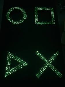 Fuente de luz LED Sensorial <span class=keywords><strong>Fibra</strong></span> óptica Figura geométrica Alfombra Categoría de producto única - Product Image 3