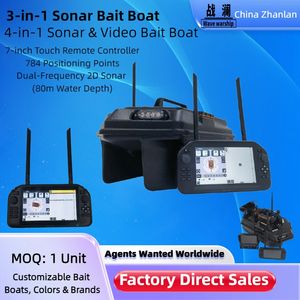 Système quatre-en-un Zhanlan pour <span class=keywords><strong>la</strong></span> pêche à <span class=keywords><strong>la</strong></span> <span class=keywords><strong>carpe</strong></span> européenne : sondeur vidéo 2D à double fréquence, sondeur <span class=keywords><strong>de</strong></span> poissons, crochet <span class=keywords><strong>de</strong></span> remorquage pour bateau à appâts - Product Image 1