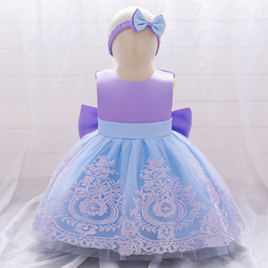 Nuevo Diseño de Vestido Elegante para Bebé, Vestido de Fiesta de Primer Cumpleaños para Niñas de 1 Año - Product Image 5