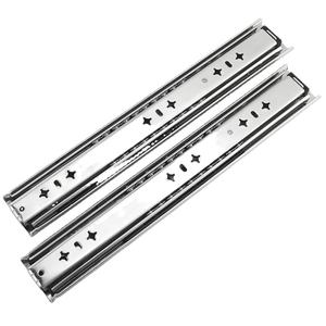 ROEASY 53mm Heavy Duty Tiroir Guides Tiroir Coureur Armoire Glissière En Acier Inoxydable US Général Boîte À Outils Pièces Tiroir - Product Image 6