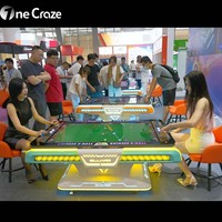 Table de billard numérique pour aire de jeux intérieure Machine d'arcade électronique AR Table de billard numérique interactive Table de billard intelligente